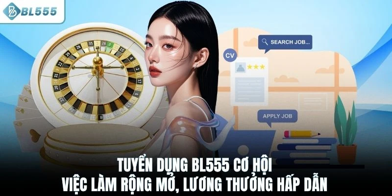 Tuyển dụng BL555 cơ hội việc làm rộng mở, lương thưởng hấp dẫn 